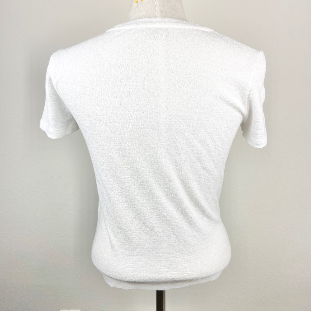 Madewell Tie-Front Marin Sweater Tee - Picture 5 of 6